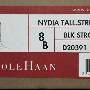 Cole Haan Blk leather boots